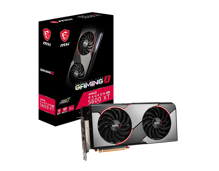 MSI RADEON RX 5600 XT GAMING X videokaart AMD 6 GB GDDR6