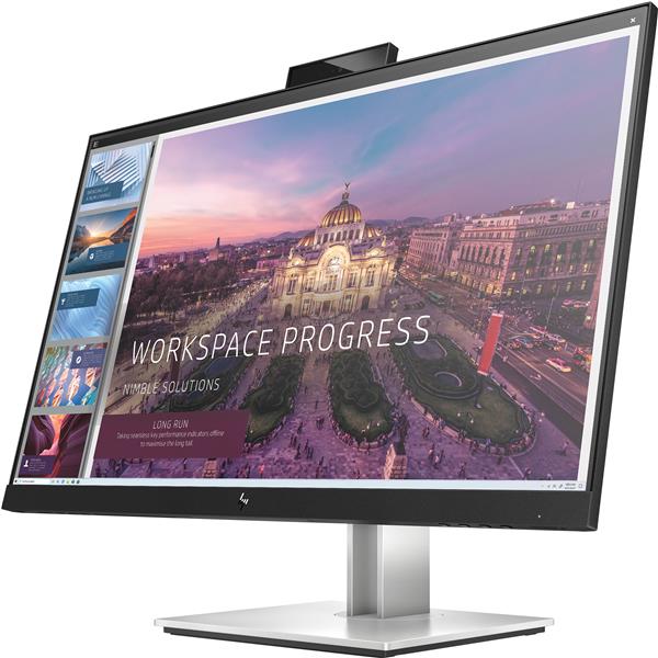 HP E24d G4 60,5 cm (23.8"") 1920 x 1080 Pixels Full HD LED Zwart, Zilver