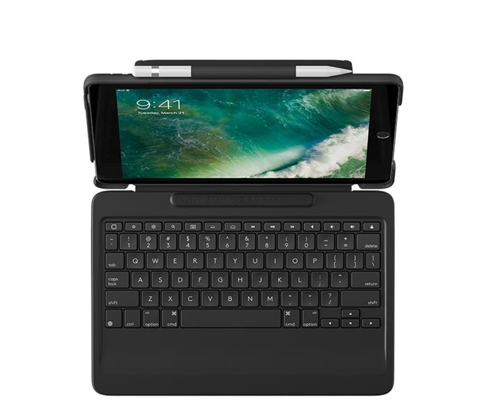 Logitech SLIM COMBO with detachable keyboard and Smart Connector for iPad Air (3rd gen) and iPad Pro 10.5-inch Zwart Zwitsers
