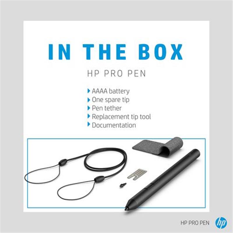 HP Stylet Pro G1 stylus-pen Zwart 10,7 g