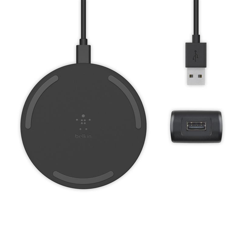 10W Wireless Charging Pad with PSU Micro USB Cable