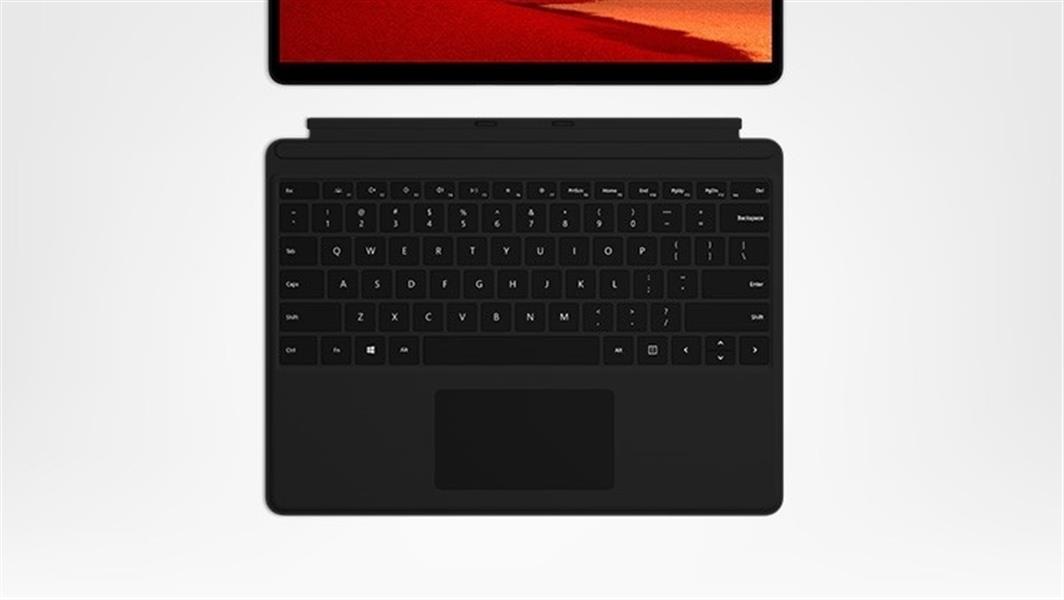 Microsoft Surface Pro X Keyboard Zwart Microsoft Cover port