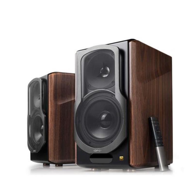 EDF - 2 0 speakerset Hout