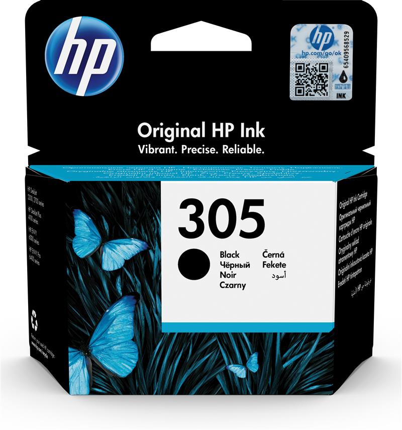 HP 305 originele zwarte inktcartridge