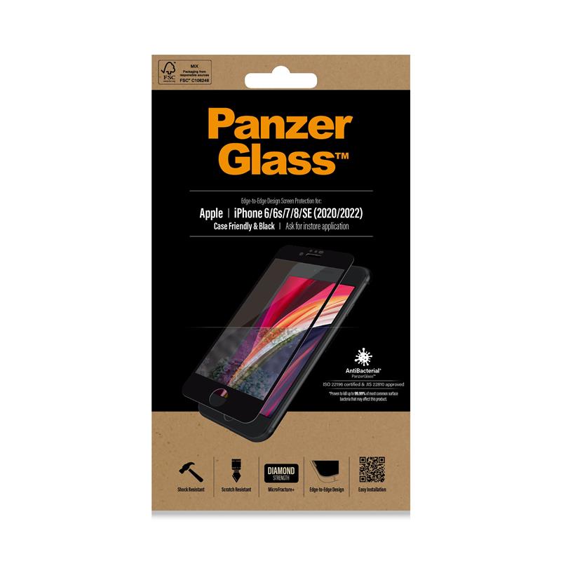 PanzerGlass 2679 schermbeschermer voor mobiele telefoons Doorzichtige schermbeschermer Apple 1 stuk(s)