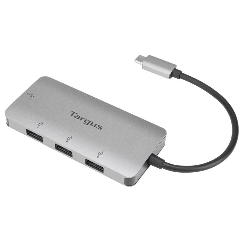 Targus ACH226EU interface hub USB 3.2 Gen 1 (3.1 Gen 1) Type-C 5000 Mbit/s Zilver