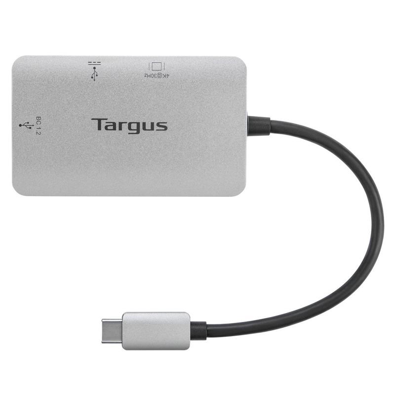 Targus ACA948EU interface hub USB 3.2 Gen 1 (3.1 Gen 1) Type-C 5000 Mbit/s Zilver