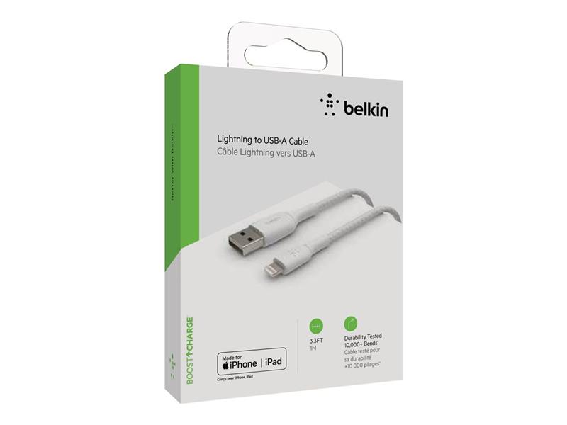 Belkin CAA002BT1MWH Lightning-kabel 1 m Wit