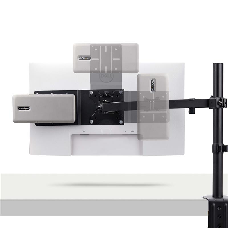StarTech.com DOCK-NUC-VESA-MOUNT CPU-houder Monitorstandaard-gemonteerde CPU-houder Zwart