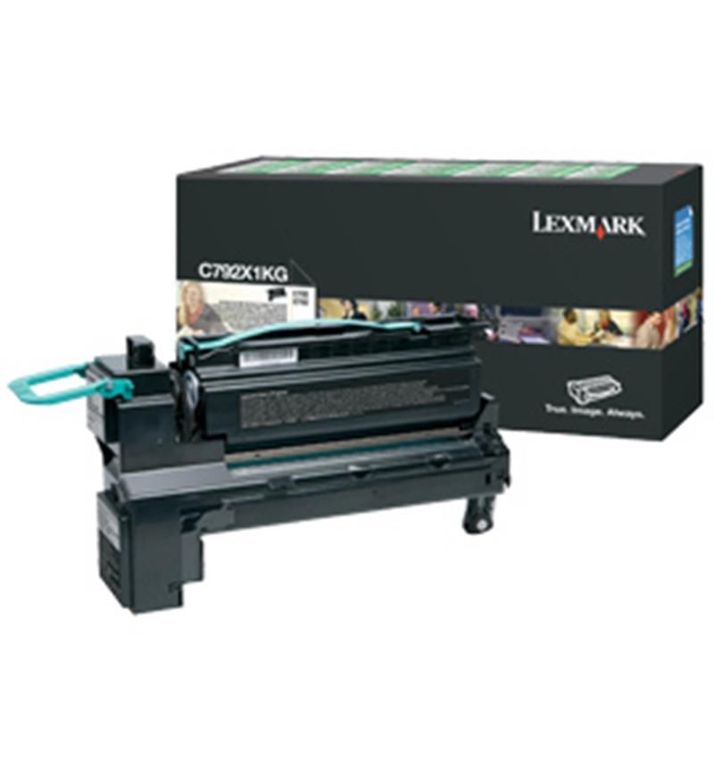 Lexmark C792X1KG tonercartridge Origineel Zwart 1 stuk(s)