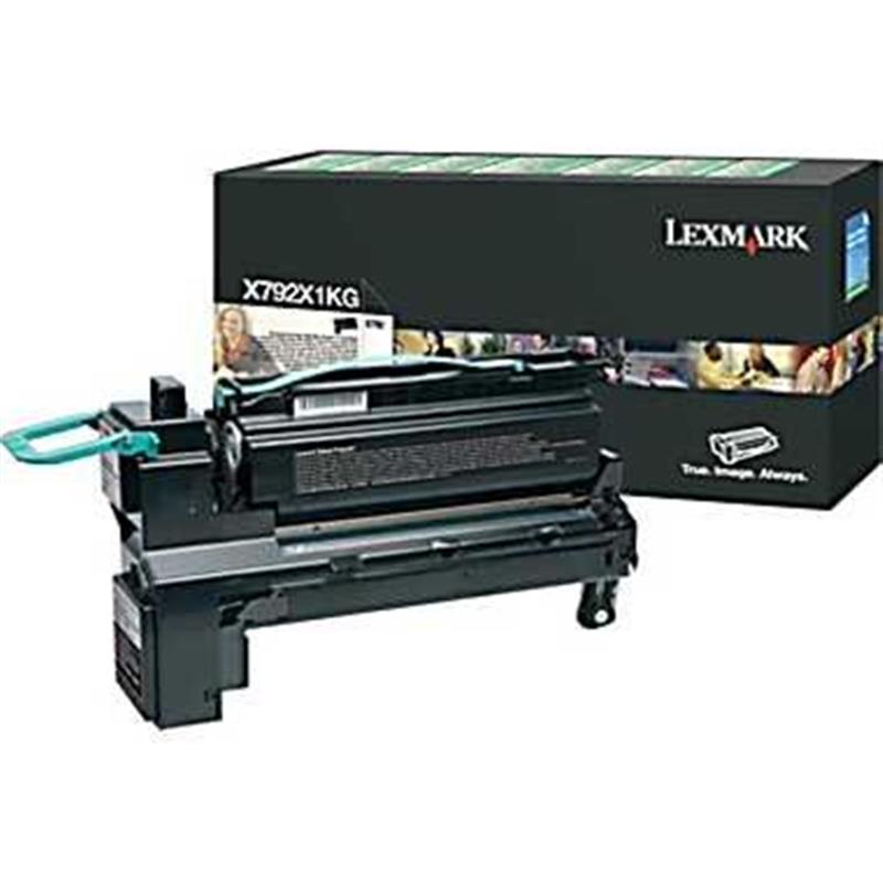 Lexmark X792X1KG tonercartridge Origineel Zwart 1 stuk(s)