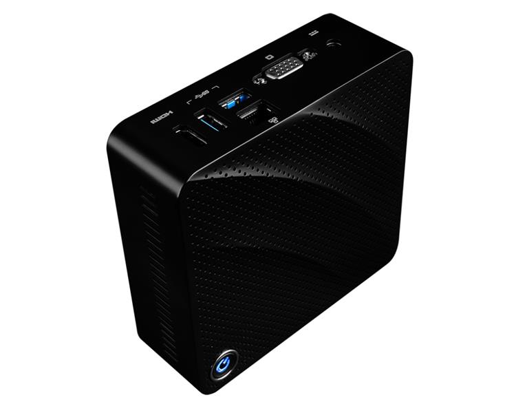 MSI Cubi N 8GL-074EU Intel® Pentium® Silver N5000 4 GB DDR4-SDRAM 64 GB SSD Mini PC Zwart Windows 10 Pro