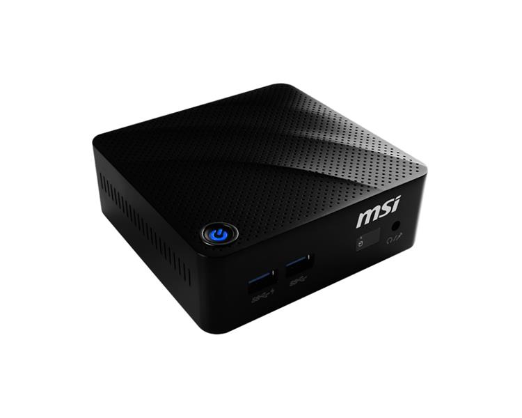 MSI Cubi N 8GL-074EU Intel® Pentium® Silver N5000 4 GB DDR4-SDRAM 64 GB SSD Mini PC Zwart Windows 10 Pro