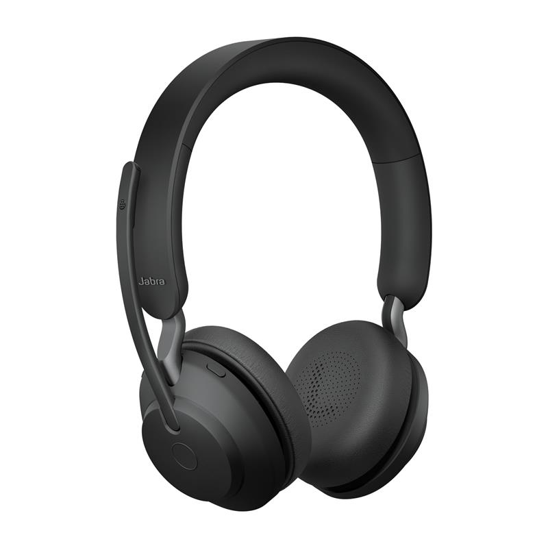 Jabra Evolve2 65, UC Stereo Headset Draadloos Hoofdband Kantoor/callcenter USB Type-C Bluetooth Zwart