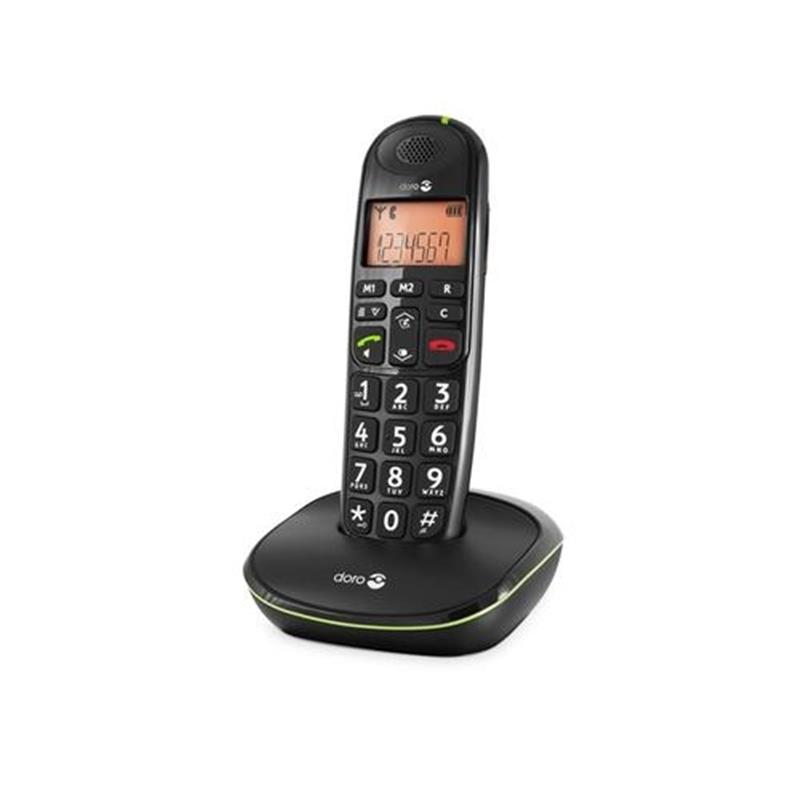 Doro PhoneEasy 100w Dect Black