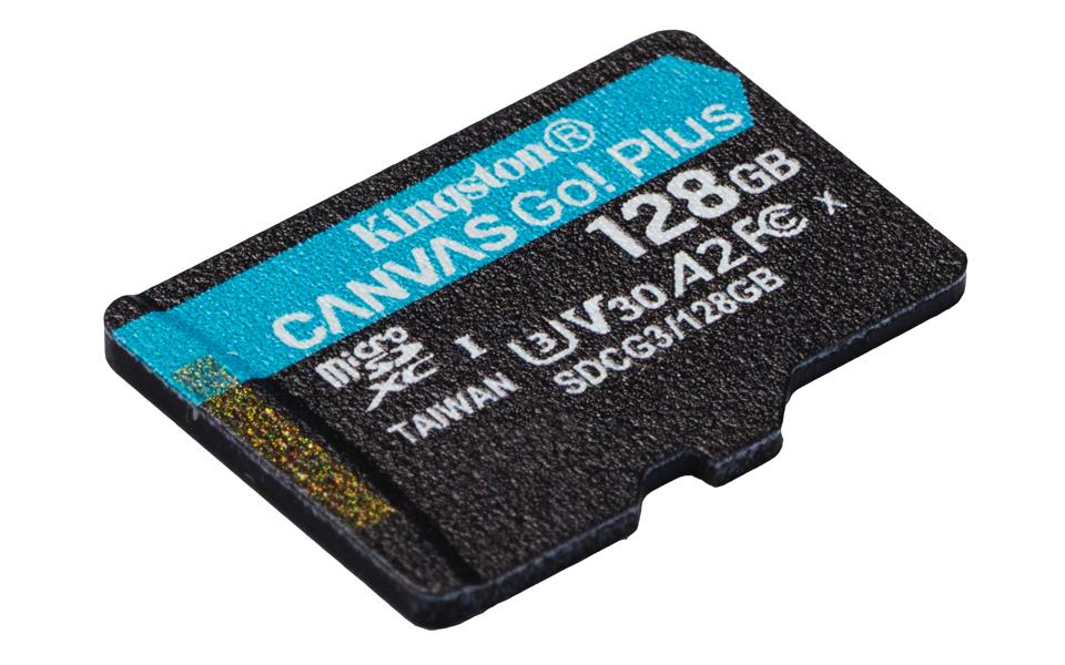 Kingston Technology Canvas Go! Plus flashgeheugen 128 GB MicroSD Klasse 10 UHS-I