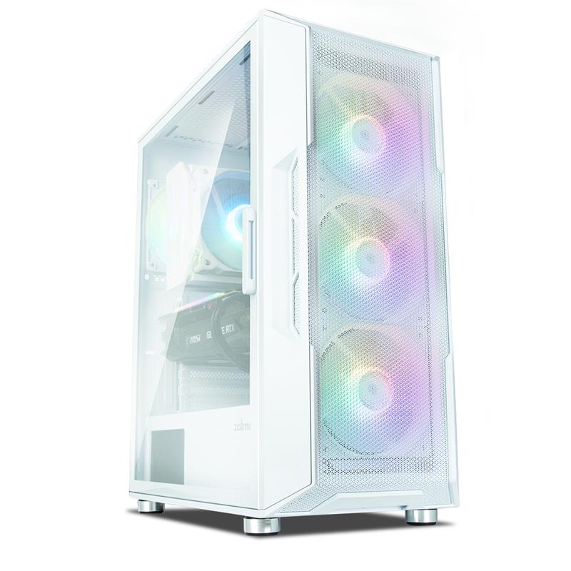 Zalman I3 NEO WHITE computerbehuizing Midi Tower Wit