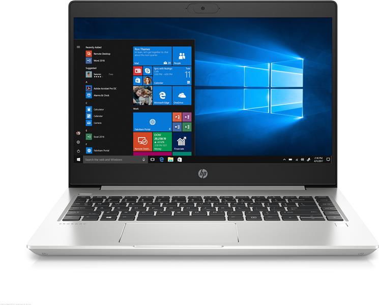 HP ProBook 455 G7 Notebook Zilver 39,6 cm (15.6"") 1920 x 1080 Pixels AMD Ryzen 5 8 GB DDR4-SDRAM 256 GB SSD Wi-Fi 6 (802.11ax) Windows 10 Pro