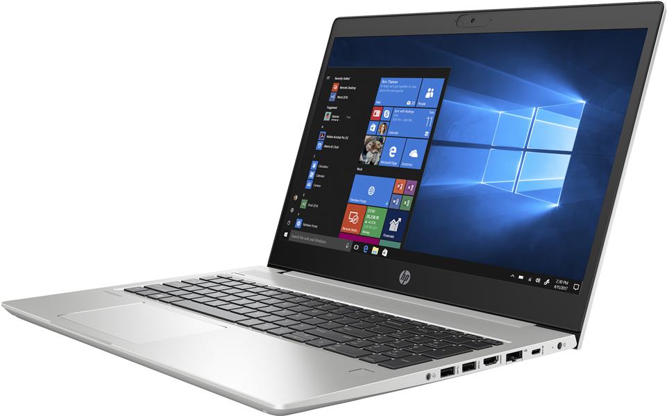 HP ProBook 455 G7 Notebook Zilver 39,6 cm (15.6"") 1920 x 1080 Pixels AMD Ryzen 5 8 GB DDR4-SDRAM 256 GB SSD Wi-Fi 6 (802.11ax) Windows 10 Pro