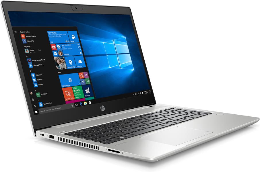HP ProBook 455 G7 Notebook Zilver 39,6 cm (15.6"") 1920 x 1080 Pixels AMD Ryzen 5 8 GB DDR4-SDRAM 256 GB SSD Wi-Fi 6 (802.11ax) Windows 10 Pro
