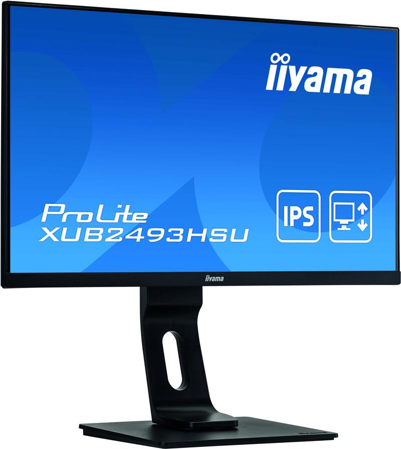 iiyama ProLite XUB2493HSU-B1 computer monitor 60,5 cm (23.8"") 1920 x 1080 Pixels Full HD LED Zwart