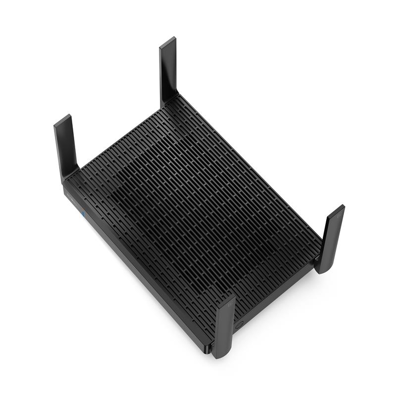 Linksys MR7500 draadloze router Gigabit Ethernet Tri-band (2,4 GHz / 5 GHz / 6 GHz) Zwart
