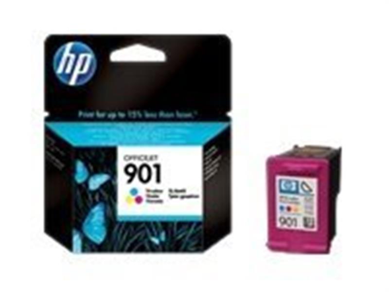 HP 901 Origineel Cyaan, Magenta, Geel