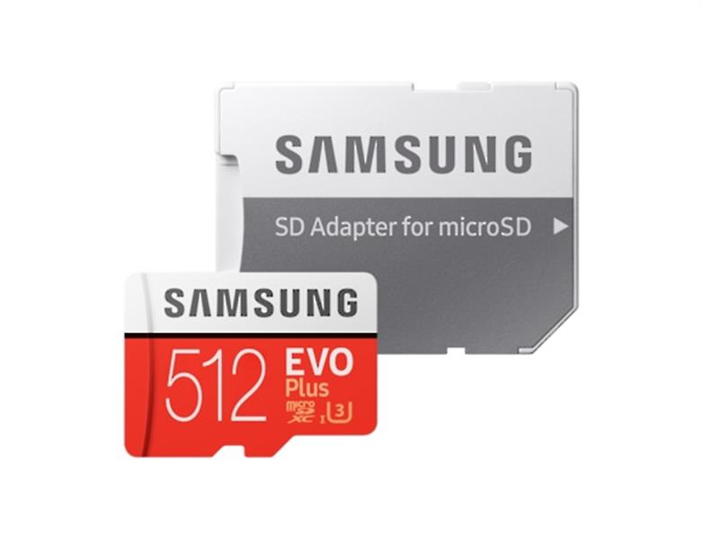 Samsung EVO Plus 2020 flashgeheugen 512 GB MicroSDXC Klasse 10 UHS-I