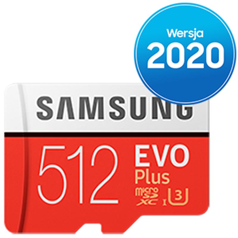 Samsung EVO Plus 2020 flashgeheugen 512 GB MicroSDXC Klasse 10 UHS-I