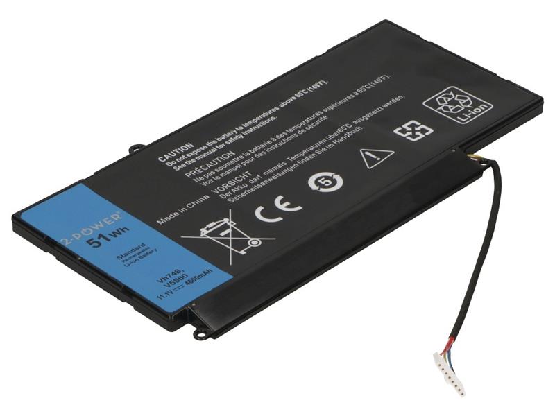 2-Power 2P-VH748 laptop reserve-onderdeel Batterij/Accu