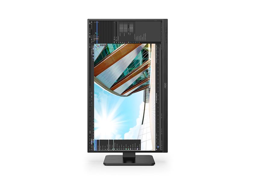 AOC U27P2 LED display 68,6 cm (27"") 3840 x 2160 Pixels 4K Ultra HD Zwart