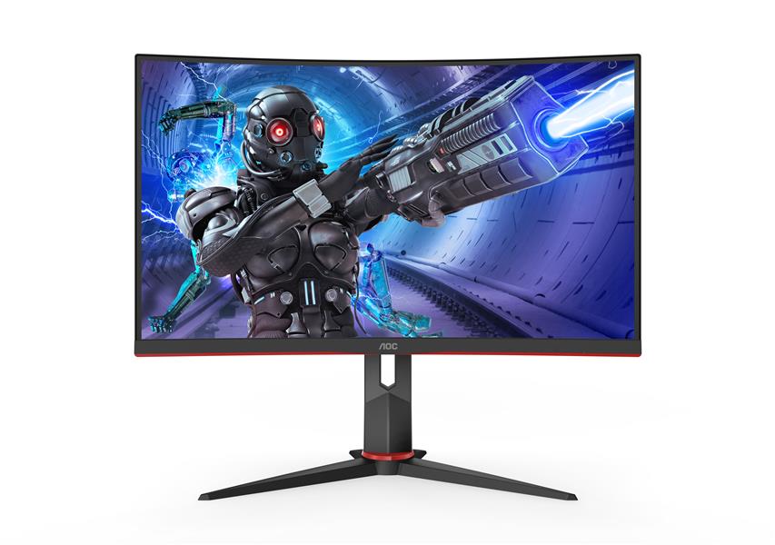 AOC C27G2ZU/BK computer monitor 68,6 cm (27"") 1920 x 1080 Pixels Full HD LED Zwart, Rood