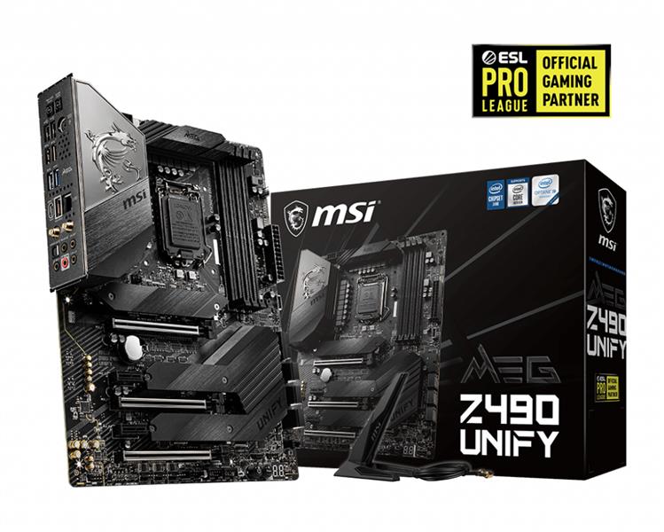 MSI 7C71-009R moederbord LGA 1200 ATX Intel Z490