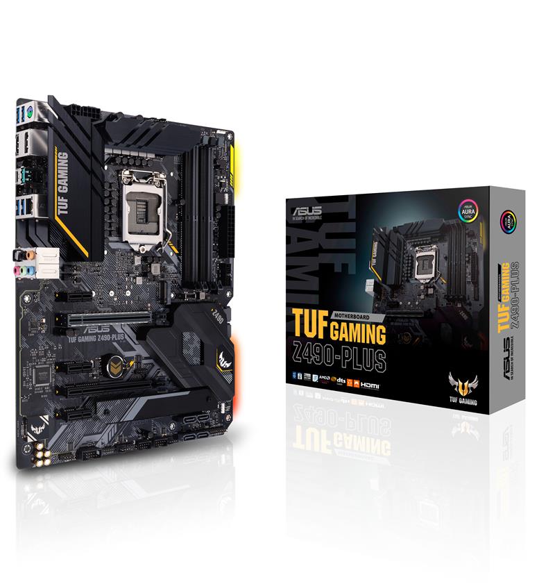 ASUS TUF Gaming Z490-PLUS LGA 1200 ATX Intel Z490