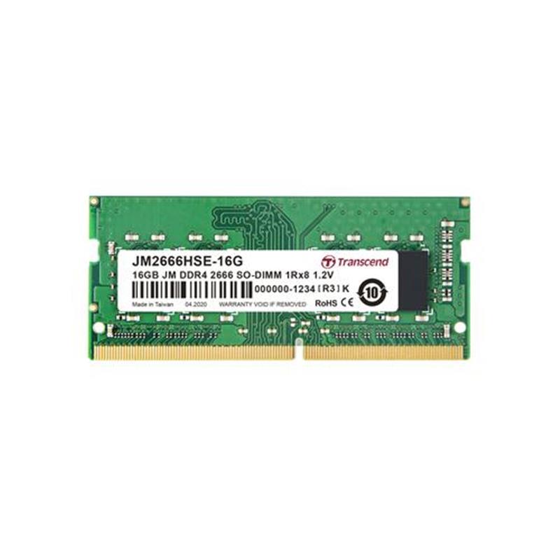 TRANSCEND 16GB JM DDR4 2666Mhz SO-DIMM