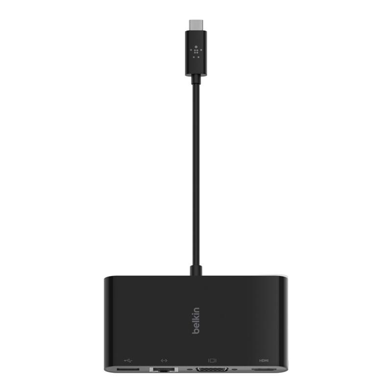 Belkin AVC005BTBK interface hub USB 3.2 Gen 1 (3.1 Gen 1) Type-C Zwart