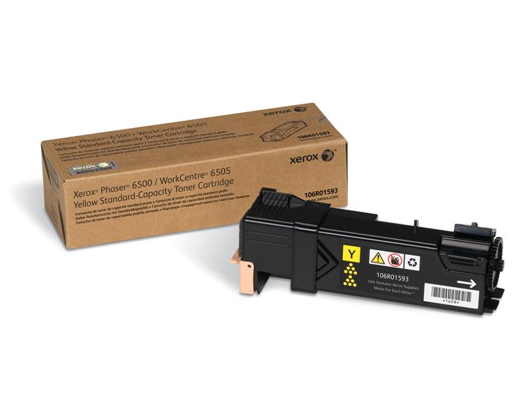 Xerox Phaser 6500/Wc 6505, Standaard Tonercartridge, Geel (1.000 PaginaS)