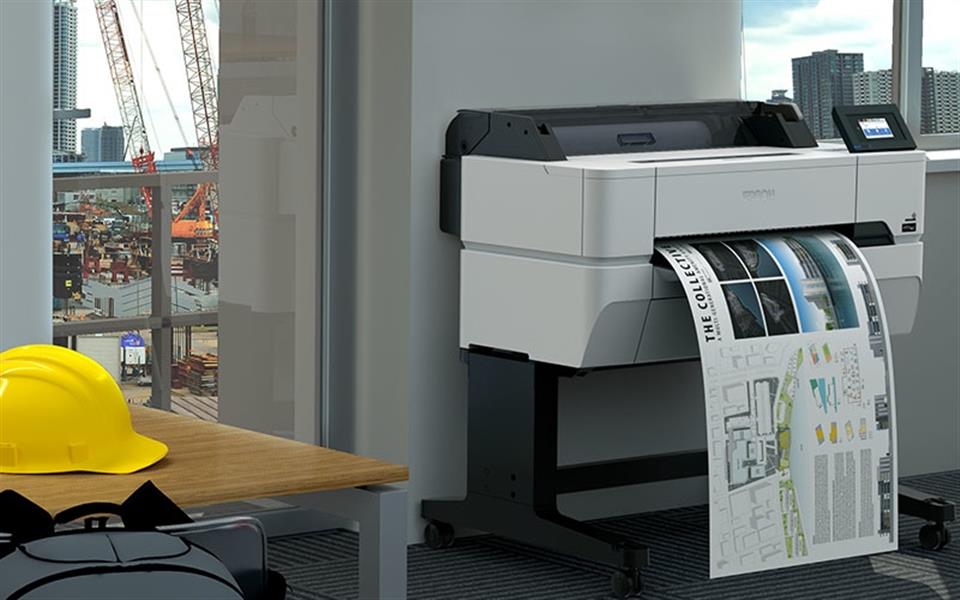 Epson SureColor SC-T3405 - wireless printer (with stand)