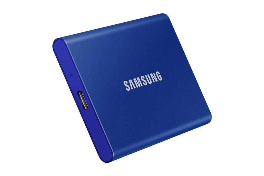 Samsung Portable SSD T7 500 GB Blauw