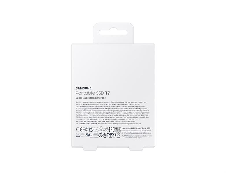 Samsung Portable SSD T7 500 GB Blauw