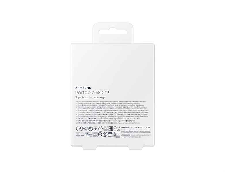 Samsung Portable SSD T7 1 TB Rood