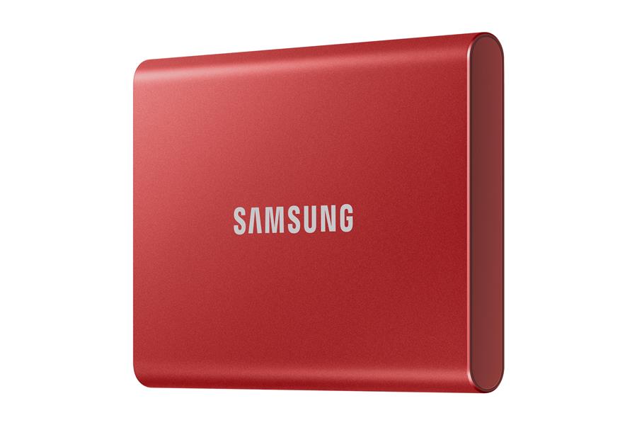 Samsung Portable SSD T7 1 TB Rood