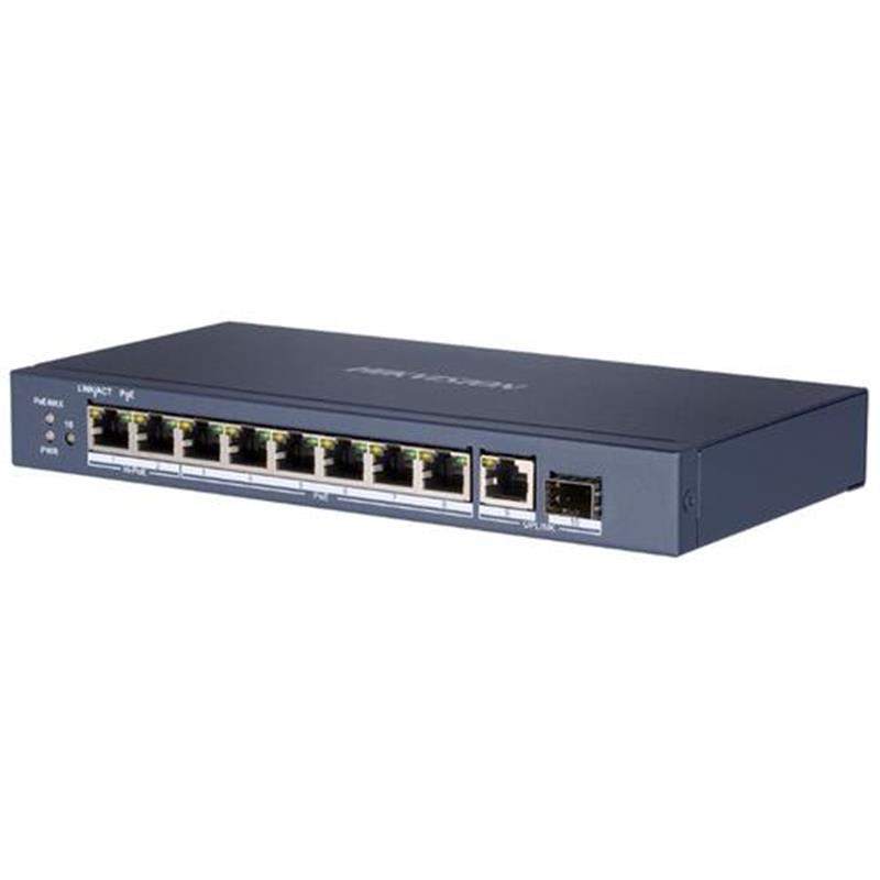 Hikvision Digital Technology DS-3E0510HP-E netwerk-switch Unmanaged Gigabit Ethernet (10/100/1000) Power over Ethernet (PoE) Blauw
