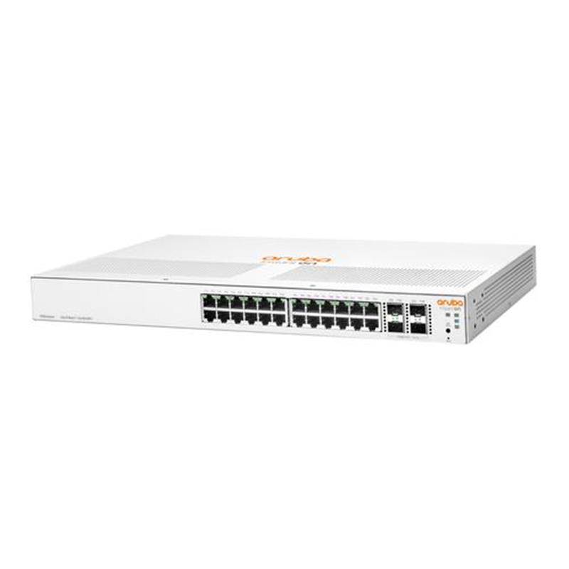 Hewlett Packard Enterprise Aruba Instant On 1930 Managed L2 Gigabit Ethernet 10 100 1000 Wit 1U Power over Ethernet PoE 