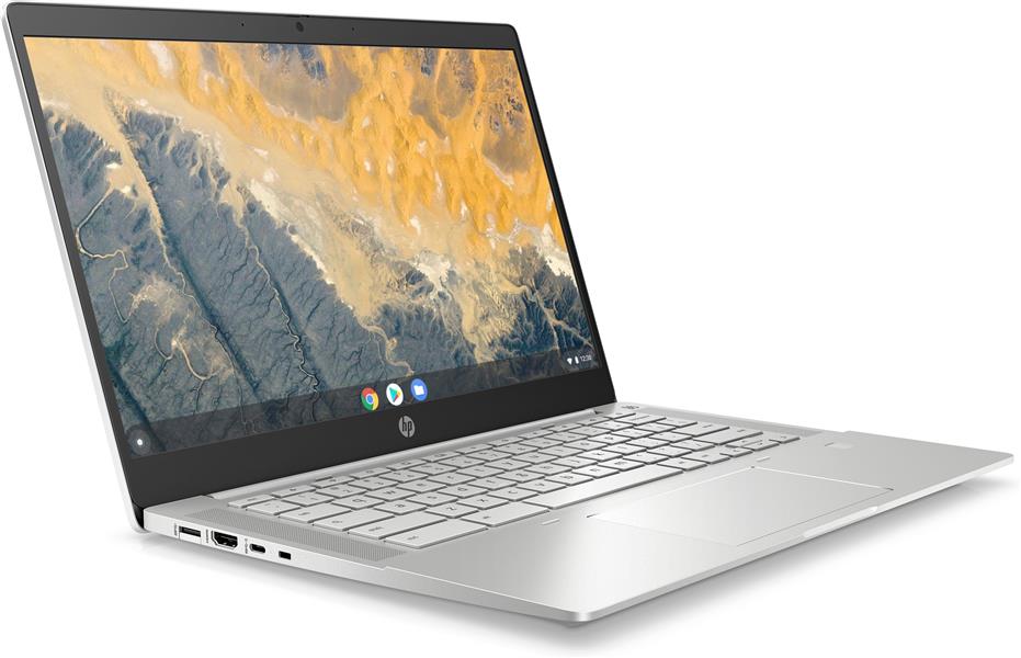 HP Chromebook Pro c640 Aluminium, Zilver 35,6 cm (14"") 1920 x 1080 Pixels Intel® 10de generatie Core™ i5 8 GB DDR4-SDRAM 64 GB eMMC Wi-Fi 6 (802.11ax