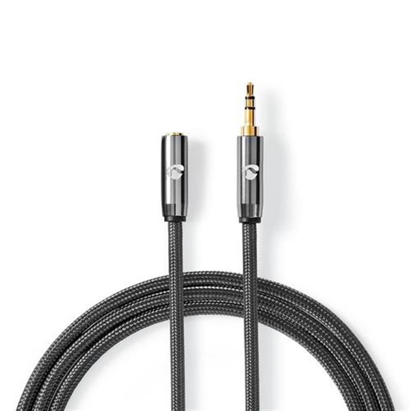 Nedis audio kabel 2 m 3 5mm Grijs