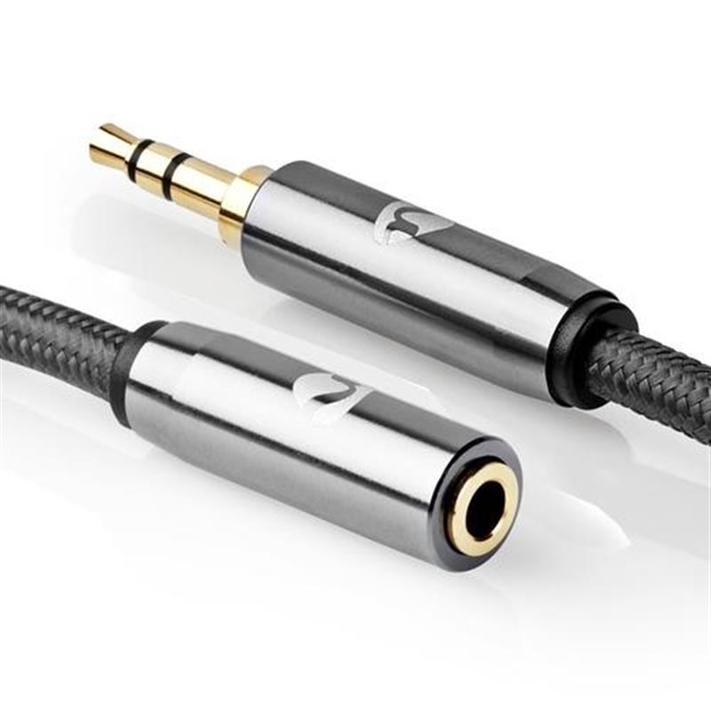 Nedis audio kabel 2 m 3 5mm Grijs