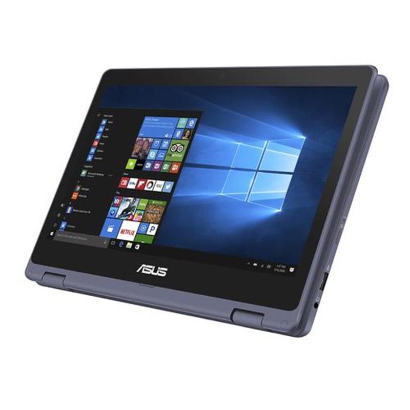 ASUS VivoBook Flip TP202NA-EH012TS-BE Hybride (2-in-1) Grijs 29,5 cm (11.6"") 1366 x 768 Pixels Touchscreen Intel® Pentium® 4 GB DDR3L-SDRAM 64 GB eMM