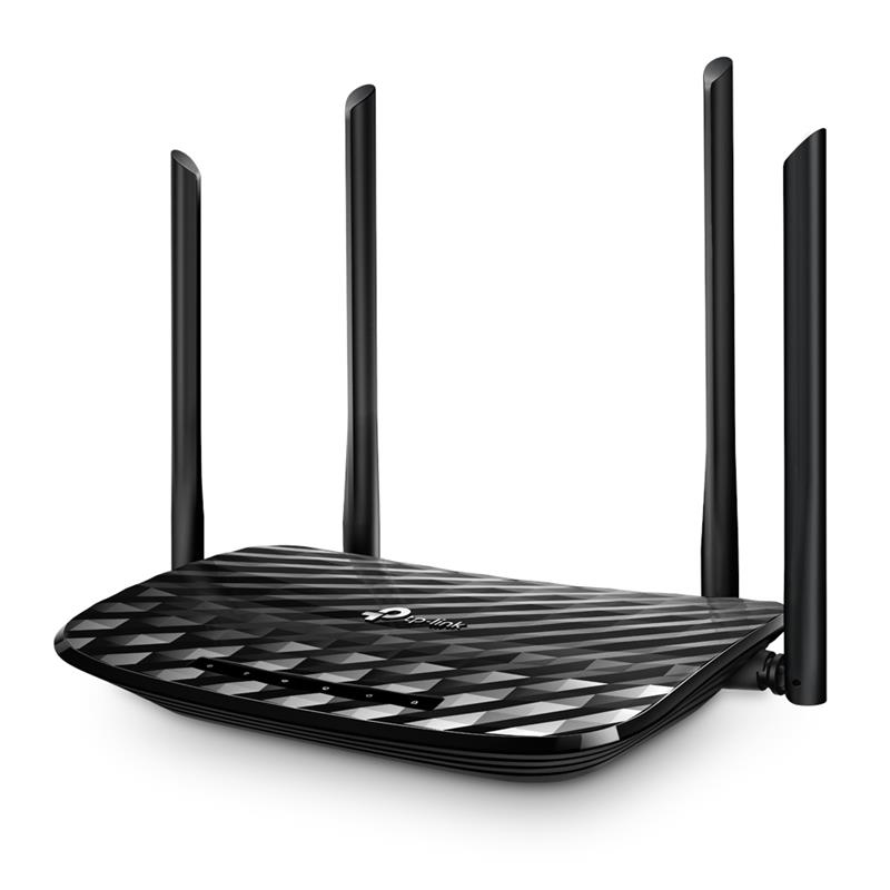 TP-Link Archer C6 draadloze router Fast Ethernet Dual-band (2.4 GHz / 5 GHz) 4G Wit