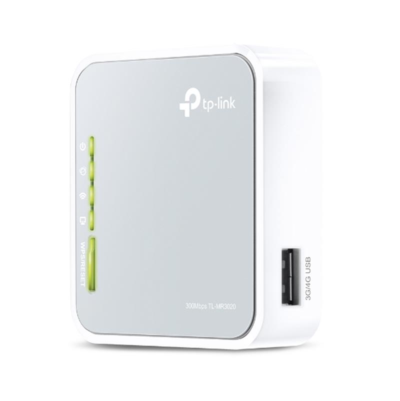 TP-LINK TL-MR3020 mobiele router / gateway / modem Router voor mobiele netwerken